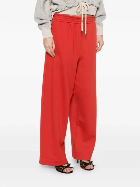 Pantaloni Magda Butrym roșu