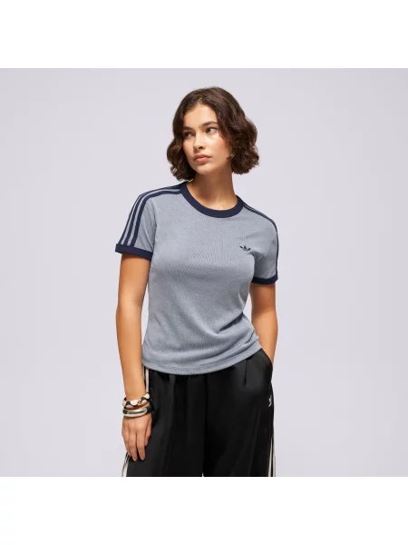 Adidas T-Shirt 3S Cali Tee niebieska