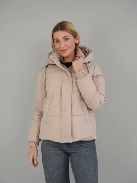 Демісезонна куртка UVENTUM бежевий