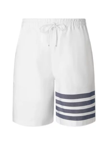 Pantaloni scurți Thom Browne alb