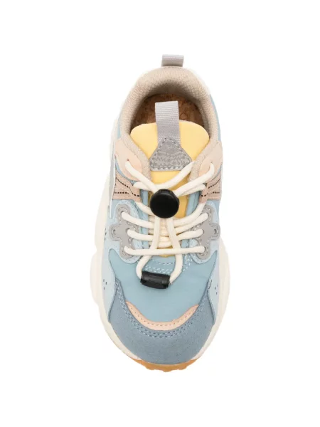 Sneakersy dziecięce Flower Mountain niebieskie