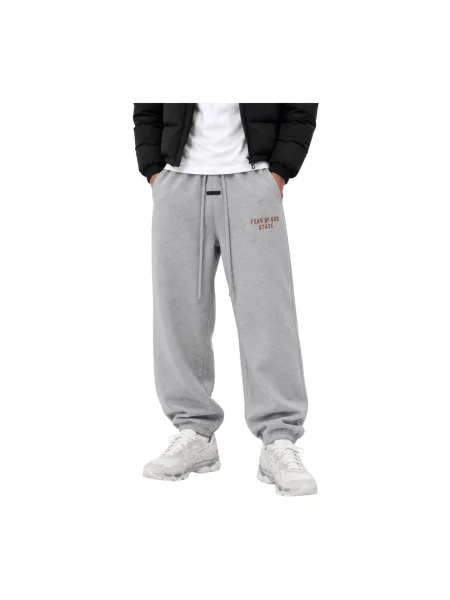 Spodnie Fear Of God polarowe szare