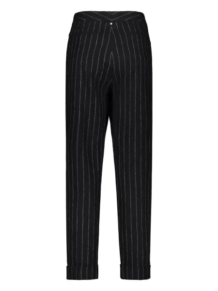 Pantaloni Lorena Antoniazzi de lână negru