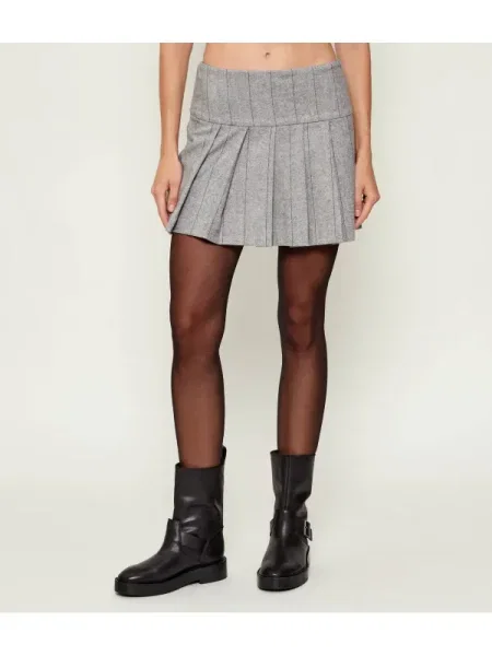 MAX&Co. Fustă mini Canto gri