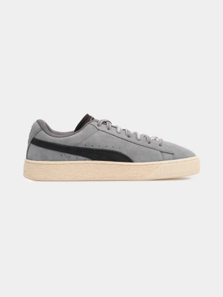 Жіночі Кеди низькі PUMA Suede Xl Shadow комбінований верх сірий