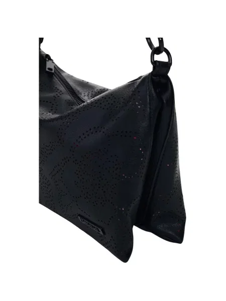 Crossbody torbica Desigual crna