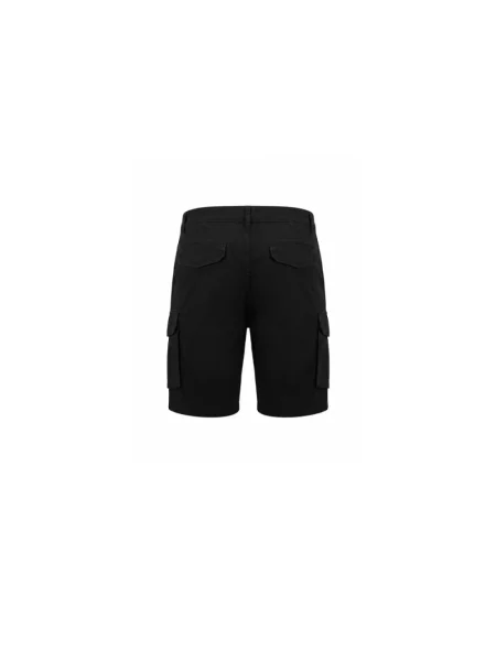 Krótkie szorty cargo Lyle & Scott czarne