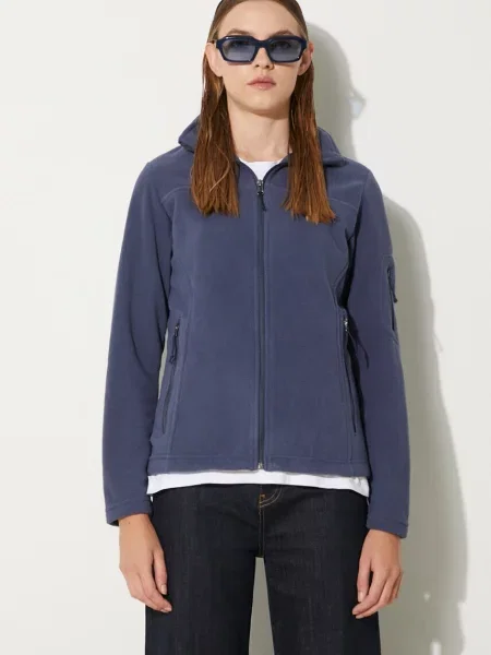 Columbia bluză Fast Trek albastru