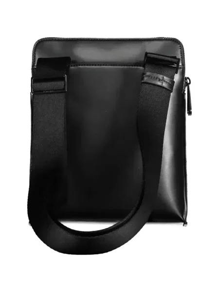 Geantă Calvin Klein cu autograf negru