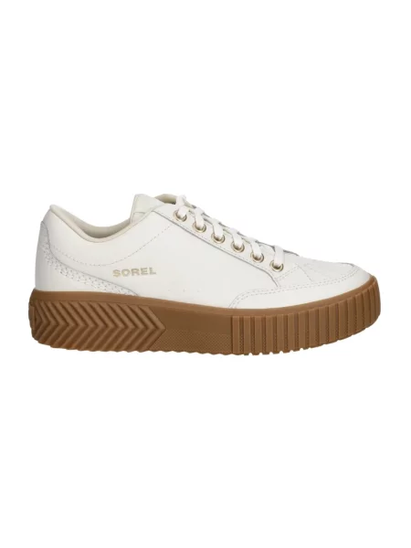Sneakersy Sorel skórzane beżowe