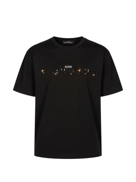 Tricou John Richmond cu imagine negru