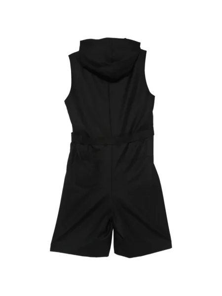 Overal Noir Kei Ninomiya s kapucí černý