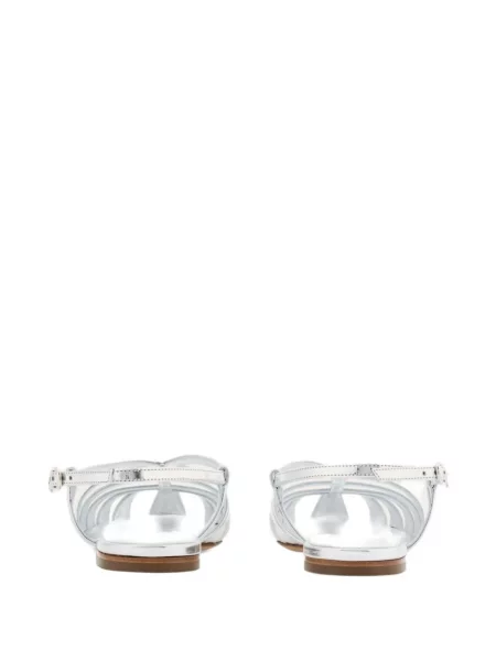 Sandale Ferragamo argintiu