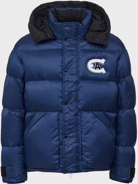 Пуховик Emporio Armani синій