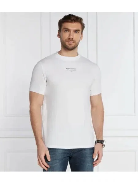 Karl Lagerfeld Tricou alb