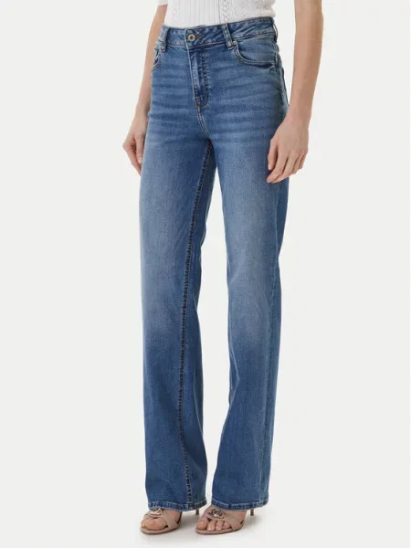 Fracomina Jeansy Straight Leg niebieski