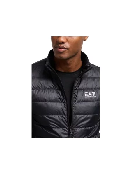 Geacă cu puf Emporio Armani Ea7 negru