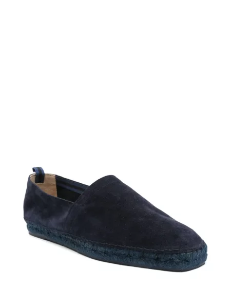 Espadrile Castaner din piele de căprioară albastru