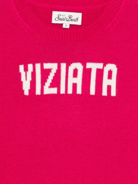 Sweter dziecięcy Mc2 Saint Barth czerwony