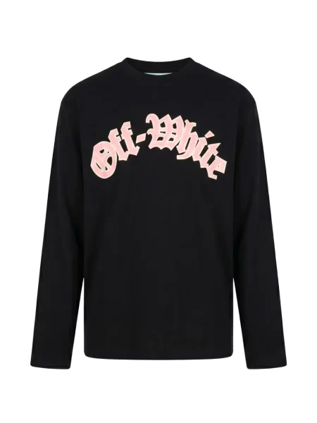 Lung tricou Off-white alb