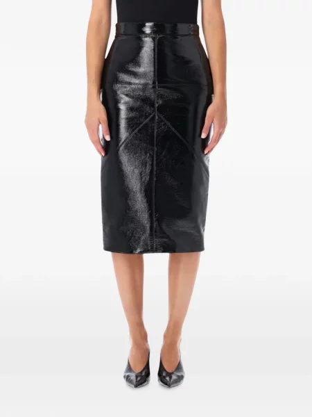 Fustă midi Lanvin negru