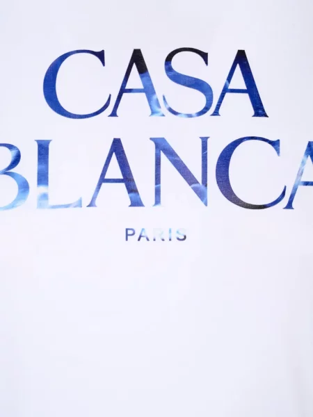 Tricou Casablanca cu imagine alb