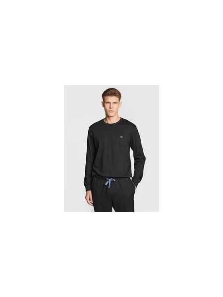 Emporio Armani Underwear Pizsama Regular Fit fekete
