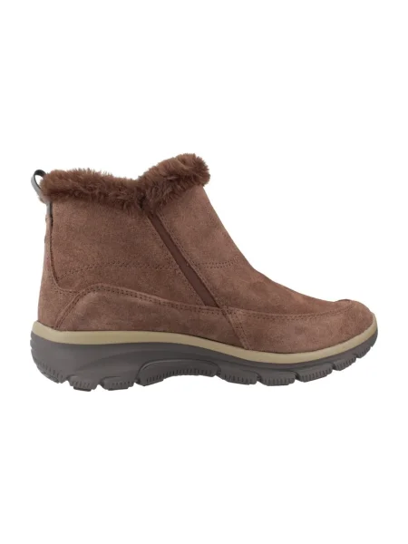 SKECHERS Členkové čižmy EASY GOING svetlohnedá hnedá