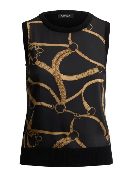 Lauren Ralph Lauren Pulover maro mokka negru