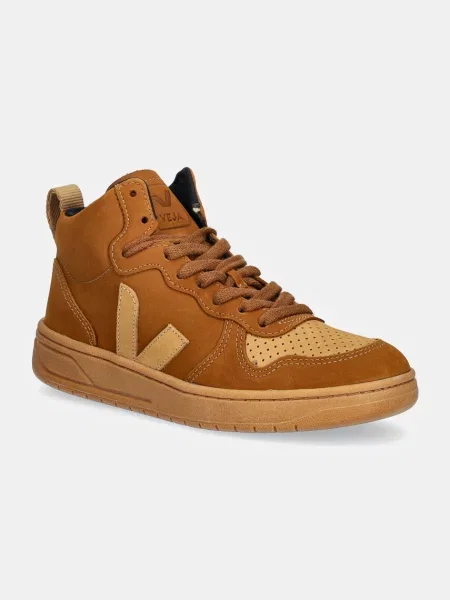 Велурени маратонки Veja Nubuck кафяво