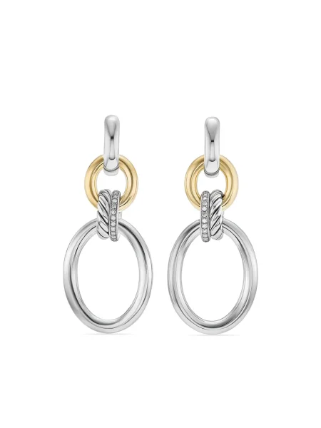 Cercei David Yurman galben