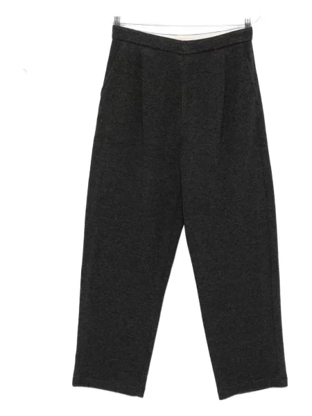 Pantaloni Mordecai plisate gri