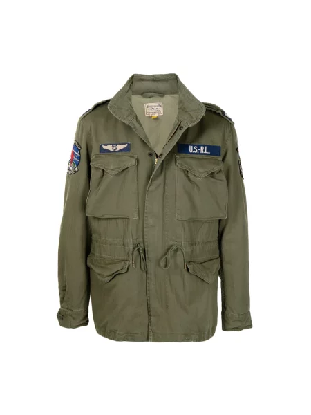 Kurtka Ralph Lauren w jodełkę zielona