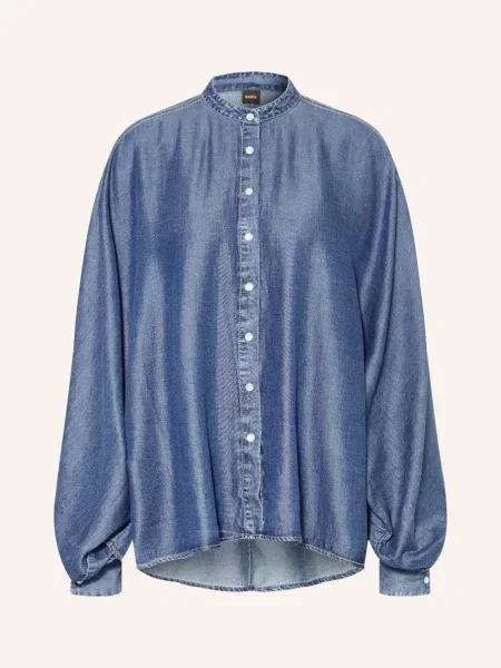 Boss Bluzka Jeansowa Betta blau niebieska
