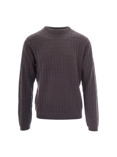 Sweter Emporio Armani wełniany szary