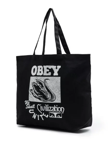 Сумка Obey чорна