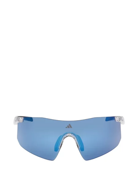 Ochelari de soare Adidas cu imprimeu geometric gri