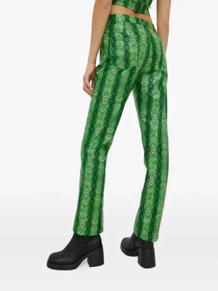 Pantaloni Résumé cu imagine verde