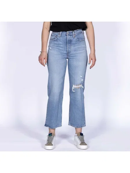Blugi drepți Levi's® albastru
