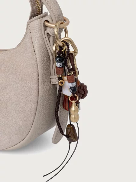 Замшевая сумка через плечо Valentino Bags
