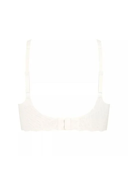 SLOGGI Sutien ZERO Feel Bliss gri închis / lână alb