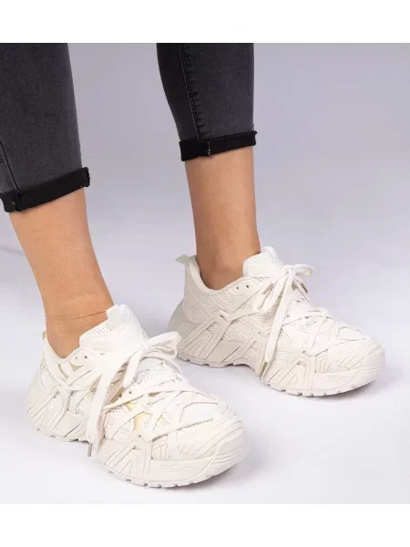 Sneakerși D/ceo chunky bej