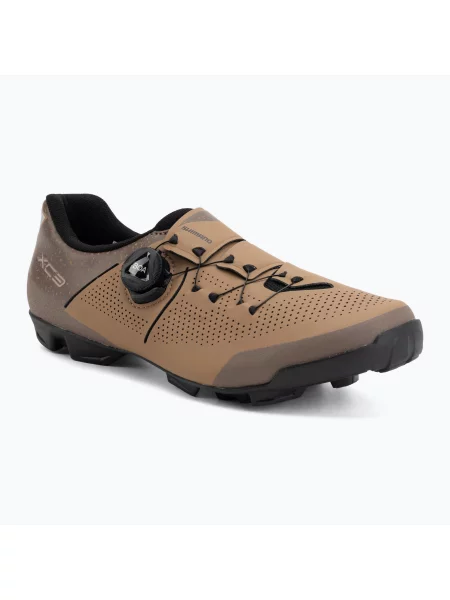 Încălțăminte de ciclism MTB pentru bărbați Shimano brown maro