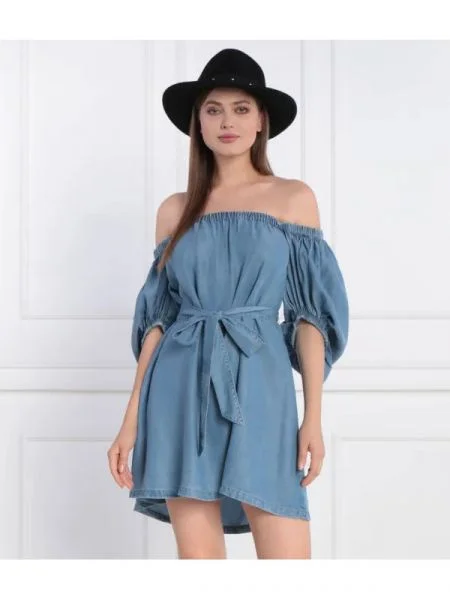 Pinko Rochie cu cordon albastru