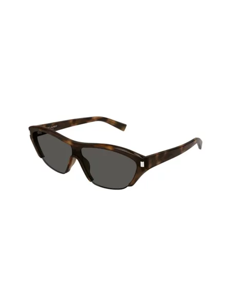Okulary przeciwsłoneczne Saint Laurent brązowe