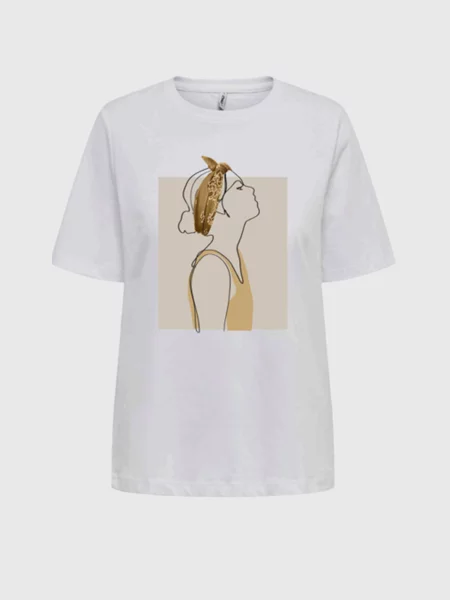 Футболка Only темно-синій синя