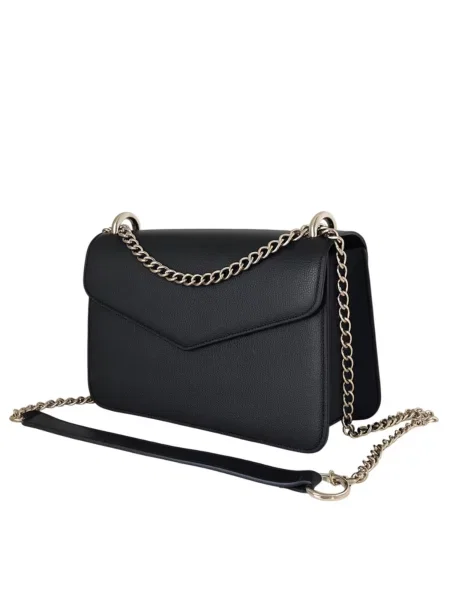 Sellenes Geantă de umăr MoonS Black Silver' negru