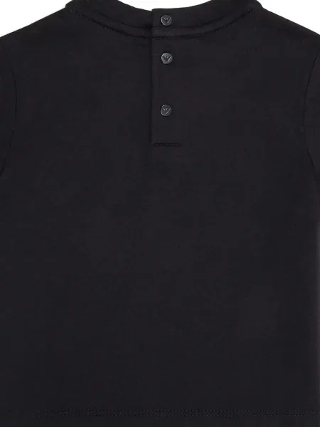 Dětské tričko Emporio Armani modré
