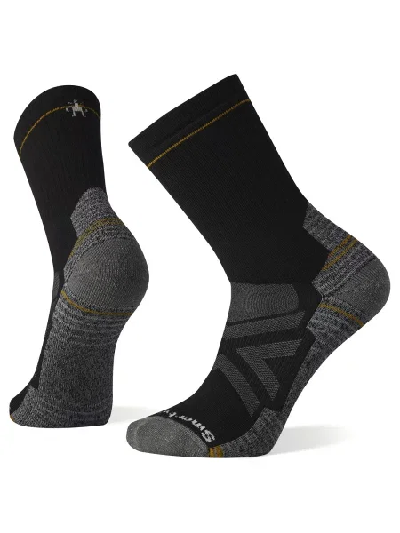 SMARTWOOL Șosete sport Hike ocru / gri / gri metalic negru
