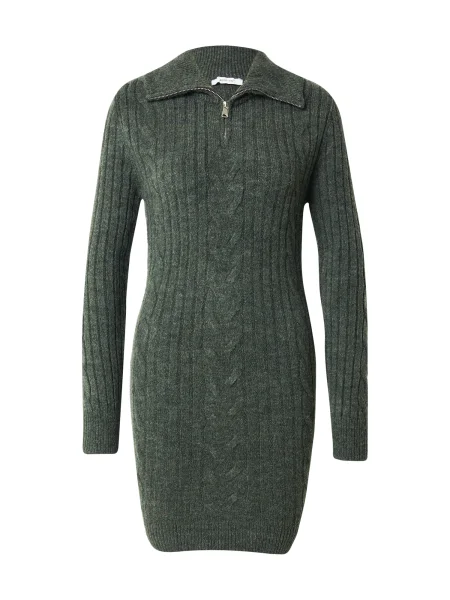 ABOUT YOU Pletena haljina Monique maslinasta